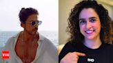 Throwback: When Sanya Malhotra's "manifestation" to work with Shah Rukh Khan came true; shared pic from her 'Dangal' days - Times of India