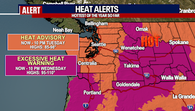 Seattle weather: Heat wave continues with possible record heat