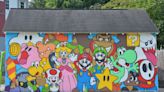 Nintendo mural brightens up South Cannon Avenue