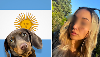 Acusan a la modelo argentina Jazpincita, de crear contenido con su mascota