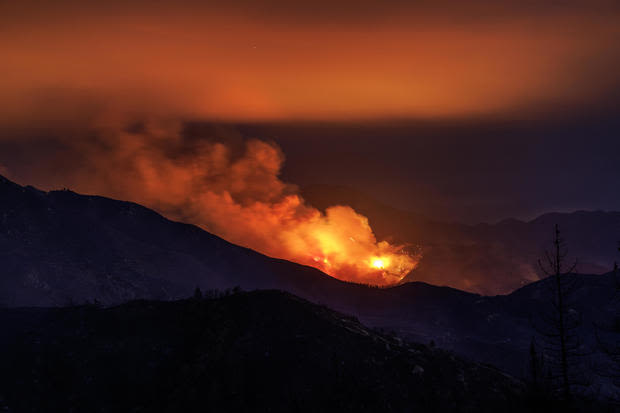 Line Fire in Southern California burns 34,000 acres, arson suspect arrested as thousands flee: "Nothing is worth it"