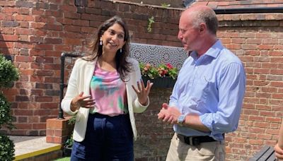 Suella Braverman hits campaign trail in Dudley with tough talk on immigration