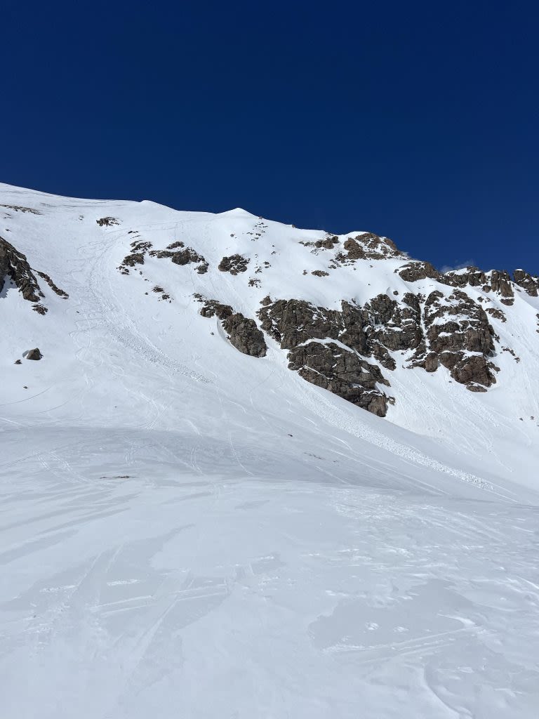 Skier partially buried, inured in avalanche near Coon Hill, Eisenhower-Johnson Memorial Tunnels