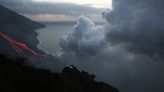 Stromboli volcano erupts with lava and smoke after several explosions on Italian island