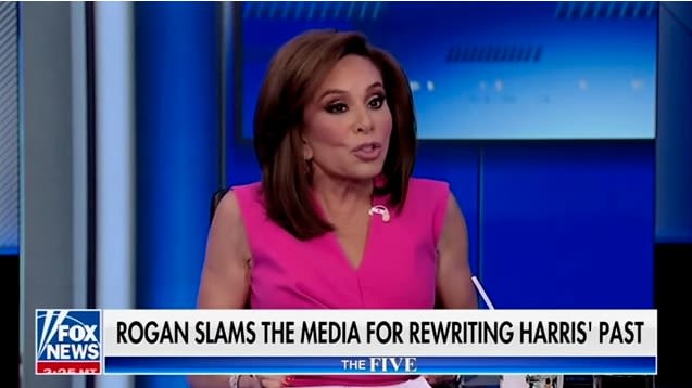 Judge Jeanine Piles On Right-Wing Kamala Attacks: ‘Is She Sober?’
