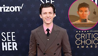 Tom Holland Uses Under-Eye Masks to Prep for a Mysterious ‘Secret Shoot Day’