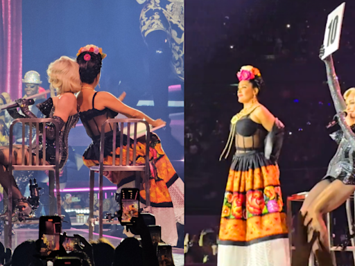 Madonna se despide de CDMX con Salma Hayek en el escenario