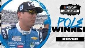 Kyle Busch claims first pole of 2024 at Dover