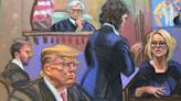 Stormy Daniels returning to the stand at Trump trial today