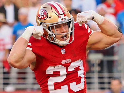 49ers' McCaffrey honored to be highest-paid NFL running back