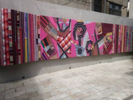 〈破碎的綻放〉泰雅博物館10公尺藝術牆 網美打卡熱點