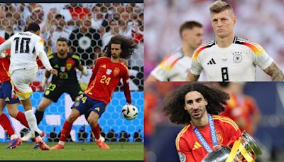 'I've held back so far' - Toni Kroos blasts referee Anthony Taylor for failing to give penalty for Marc Cucurella handball as Germany crashed out of Euro 2024 against Spain | Goal.com Kenya