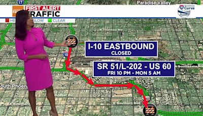 SR-143 ramp to close permanently, I-10 construction to affect Phoenix traffic this weekend