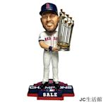 MLB棒球搖頭人偶模型公仔波士頓紅襪 Chris Sale 世界大賽獎盃版 BS9N-雙喜生活館