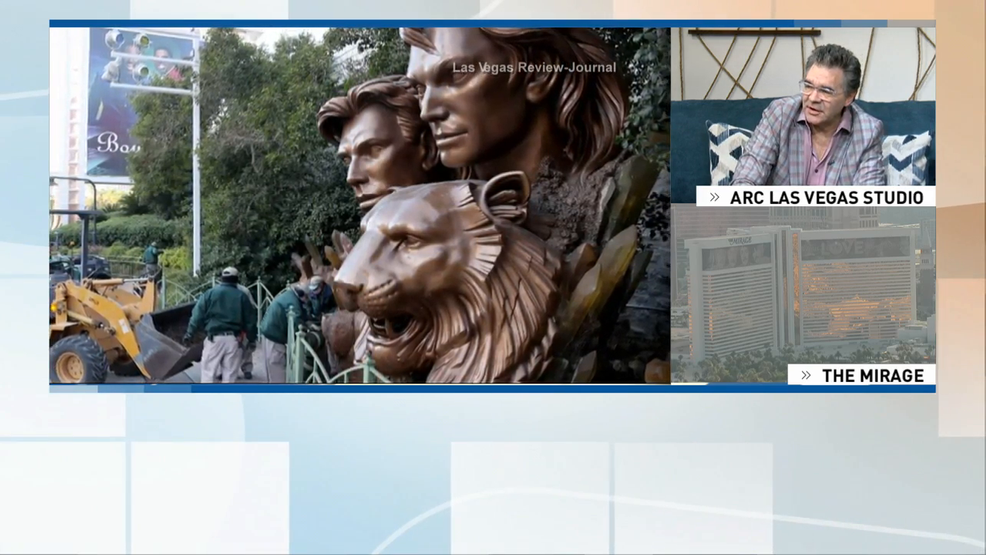 What's next for Siegfried & Roy sculpture as The Mirage closes doors for good?