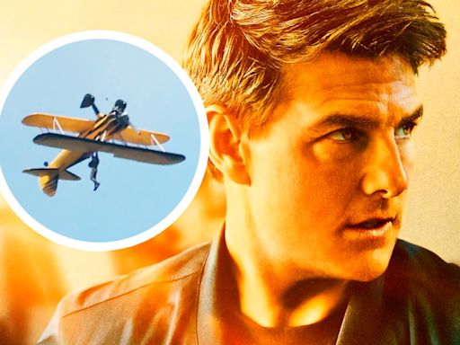 Tom Cruise se la vuelve a jugar colgado de un avión en pleno vuelo para ‘Misión Imposible 8′