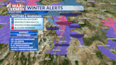 Winter alerts in effect as weekend storms roll into Utah