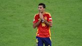 Euro 2024 final: Rodri subbed off at half-time on Spain vs England with suspected injury