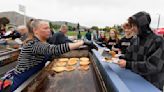 'Unique to Wenatchee': Downtown Kiwanis Pancake Breakfast connects people during Apple Blossom Festival