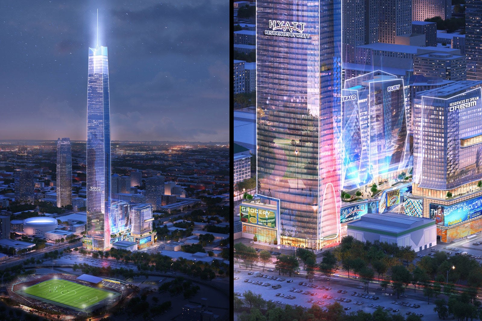 Hyatt hotels proposed for what would be the tallest US tower ... in Oklahoma City - The Points Guy