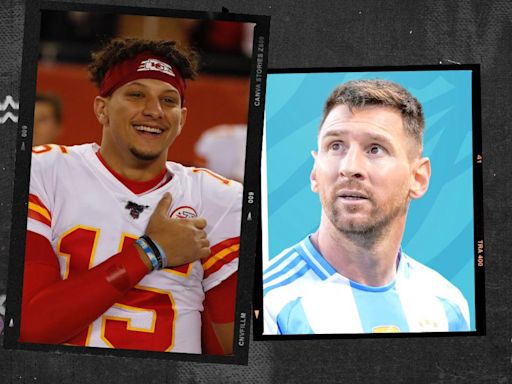 Nuevo objetivo para Patrick Mahomes: alcanzar a Lionel Messi | Fútbol Radio Fórmula