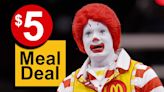 Fury as McDonald's new $5 meal deal costs far more than expected