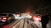 Neve provoca o caos na Alemanha e na Croácia