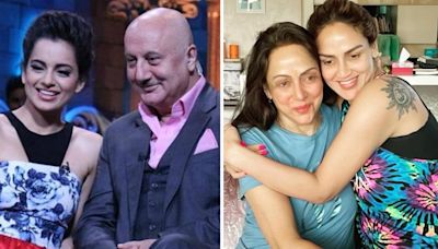 Anupam Kher calls Kangana Ranaut a ‘rockstar’, Esha Deol celebrates Hema Malini's hat trick win in Lok Sabha elections