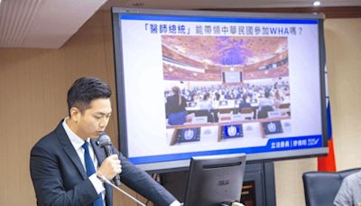 廖偉翔問多少國家支持台灣參與WHA 薛瑞元坦言未全數掌握