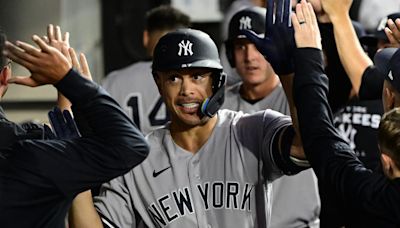 MLB fans erupt watching Yankees' Giancarlo Stanton chug around the bases | Sporting News