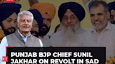 'Blame should not be put on us…': Punjab BJP chief Sunil Jakhar on revolt in Shiromani Akali Dal