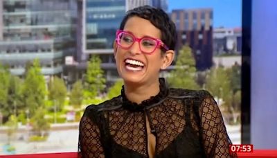 Naga Munchetty halts Death in Paradise star Ralf Little’s BBC Breakfast interview: ‘You saying I’m old?’