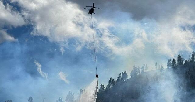 Gold Creek fire prompts road closures