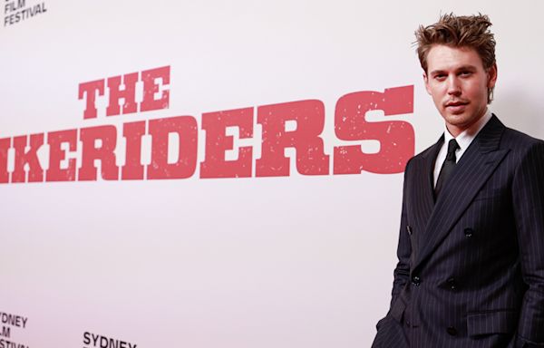 Austin Butler is Classically Handsome in Pinstriped Suit at ‘The Bikeriders’ Sydney Premiere