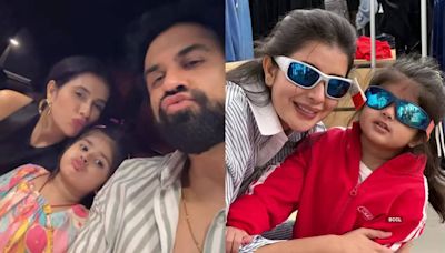 Charu Asopa and Rajeev Sen have a gala time with daughter Ziana in Dubai; pics from the little one’s first international trip