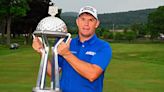 Padraig Harrington celebrates eighth PGA Tour Champions win with family portrait in New York