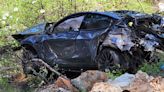 Tesla plunges 300 feet off US 50, killing driver