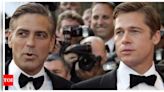 Brad Pitt and George Clooney discuss future plans, career reflections, and competing for a major role - Times of India