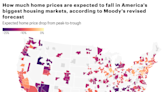 Moody’s: Home prices to crash 20% in Nashville—here’s the revised forecast for the nation’s 322 largest housing markets