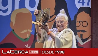 Lola Herrera recibe en Almagro el Premio Lorenzo Luzuriaga destacando que la suya es una profesión "hermosísima"