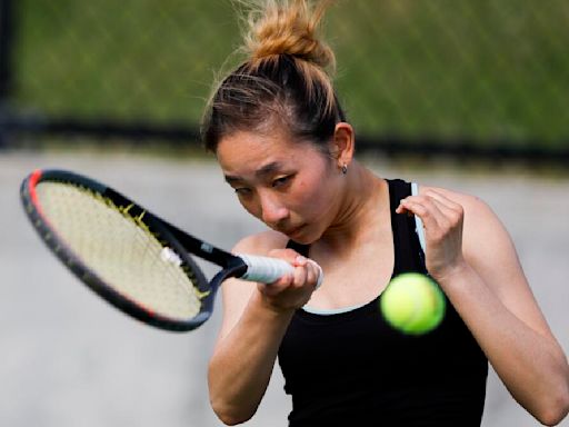 Photos: Cedar Rapids Xavier at Iowa City West girls’ tennis