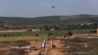 Así se encuentran ahora mismo las obras para levantar la Base Logística