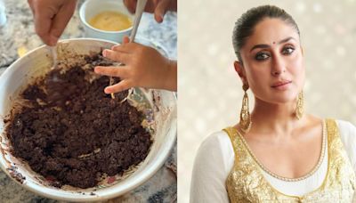 Kareena Kapoor's boys bake a cake for her on their Mother's Day; she writes, 'Guess who ate all my mother’s day CAKE'