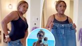 Serena Williams praised for showing postpartum struggles after failing to fit back into denim skirt