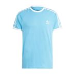 Adidas 3-Stripes Tee [IM9392] 男 短袖 上衣 經典 復古 休閒 修身 棉質 水藍