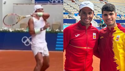 Rafael Nadal's Impressive Footwork At Practice Session With Carlos Alcaraz Goes Viral - WATCH - News18