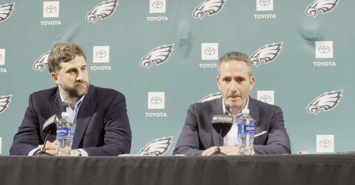 Eagles Front Office Leaders Show Off Goofy Side in Latest Social Post
