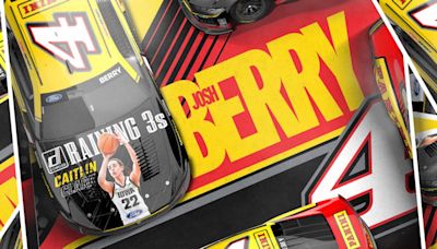 2024 Brickyard 400: Fever's Caitlin Clark to be featured on Josh Berry's NASCAR Cup Series car