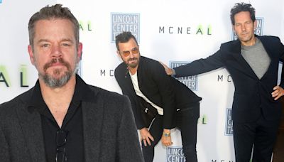 Matt Damon, Paul Rudd, and more attend Broadway opening of McNeal