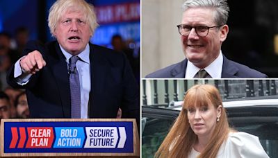 Boris Johnson leads Tory backlash to Labour ditching 'Levelling Up'